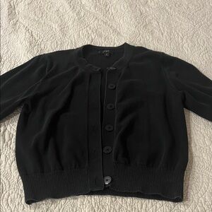 J. Crew Dark Knit Sweater